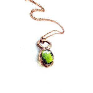 Green Crystal Necklace